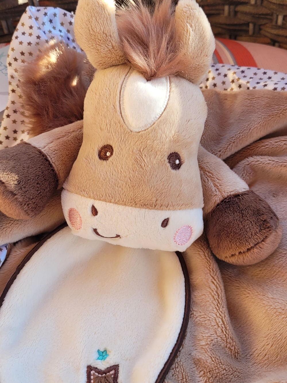NWT Douglas Plush Brown Horse Snuggle for Baby - Picture 2 of 4
